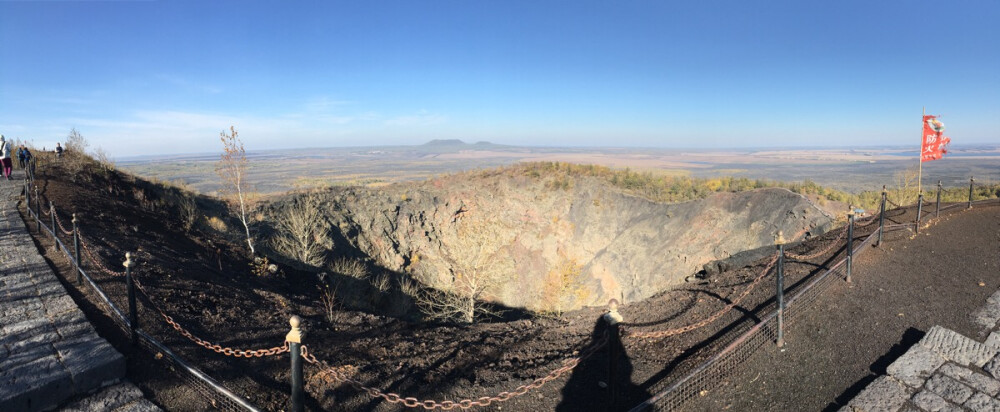五大连池 火山口