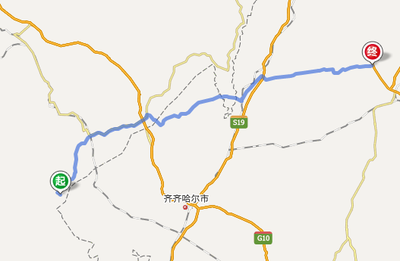 大杨树到五大连池公路有多远