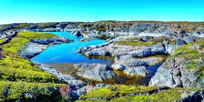 五大连池世界地质公园 火山石海涌神泉